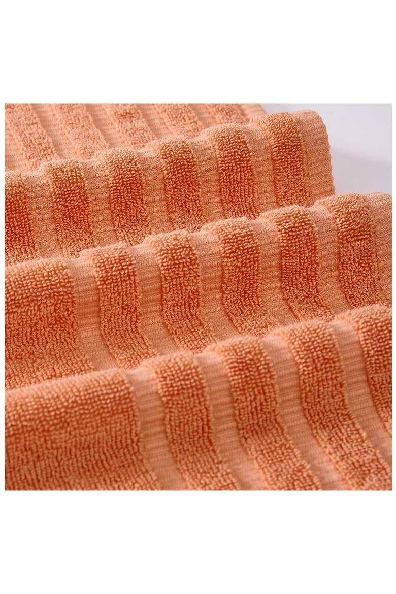 Yard Dyed 6-Piece Towel Set, Alternate, color, CORAL