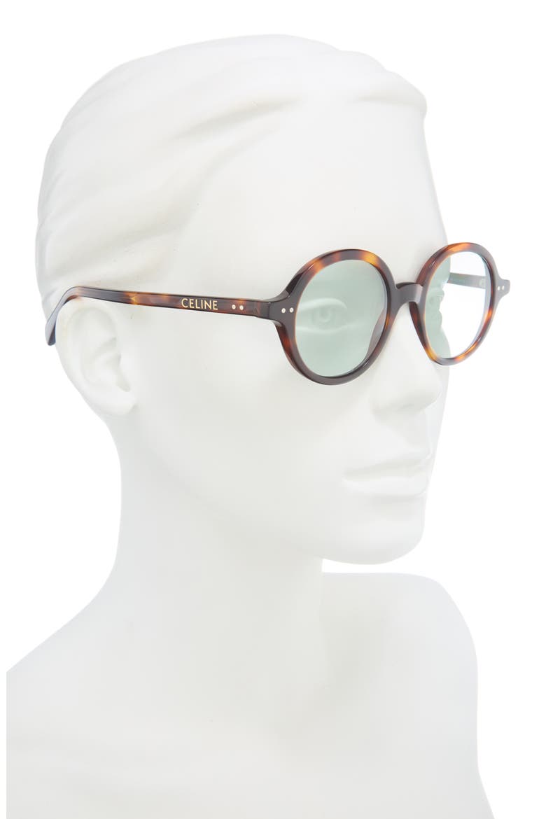 48mm Pantos Sunglasses, Alternate, color, BLONDE HAVANA / GREEN