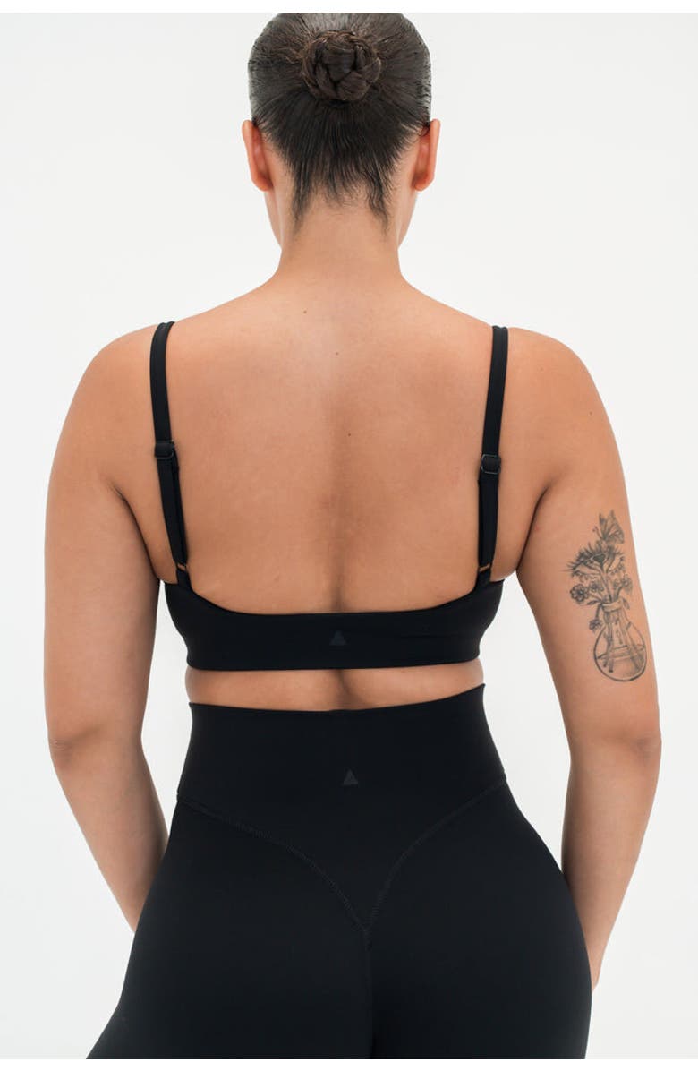 Vitality Cloud II Scoop Bra, Alternate, color, Midnight