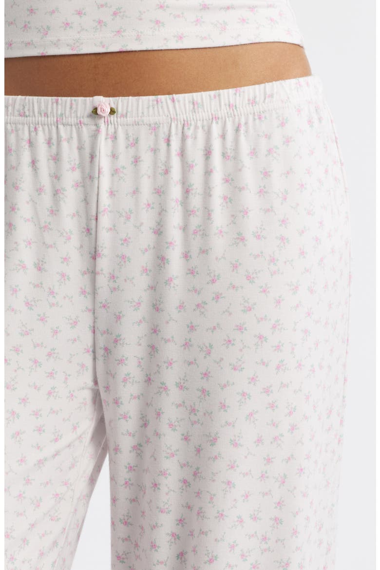 Sugar Plum Olivia Wide Leg Sweatpants, Alternate, color, BABY PINK