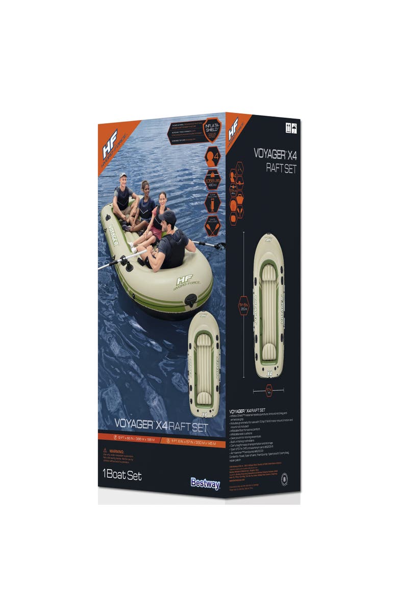 Hydro-Force Treck X3 Inflatable Raft Set, Main, color, 