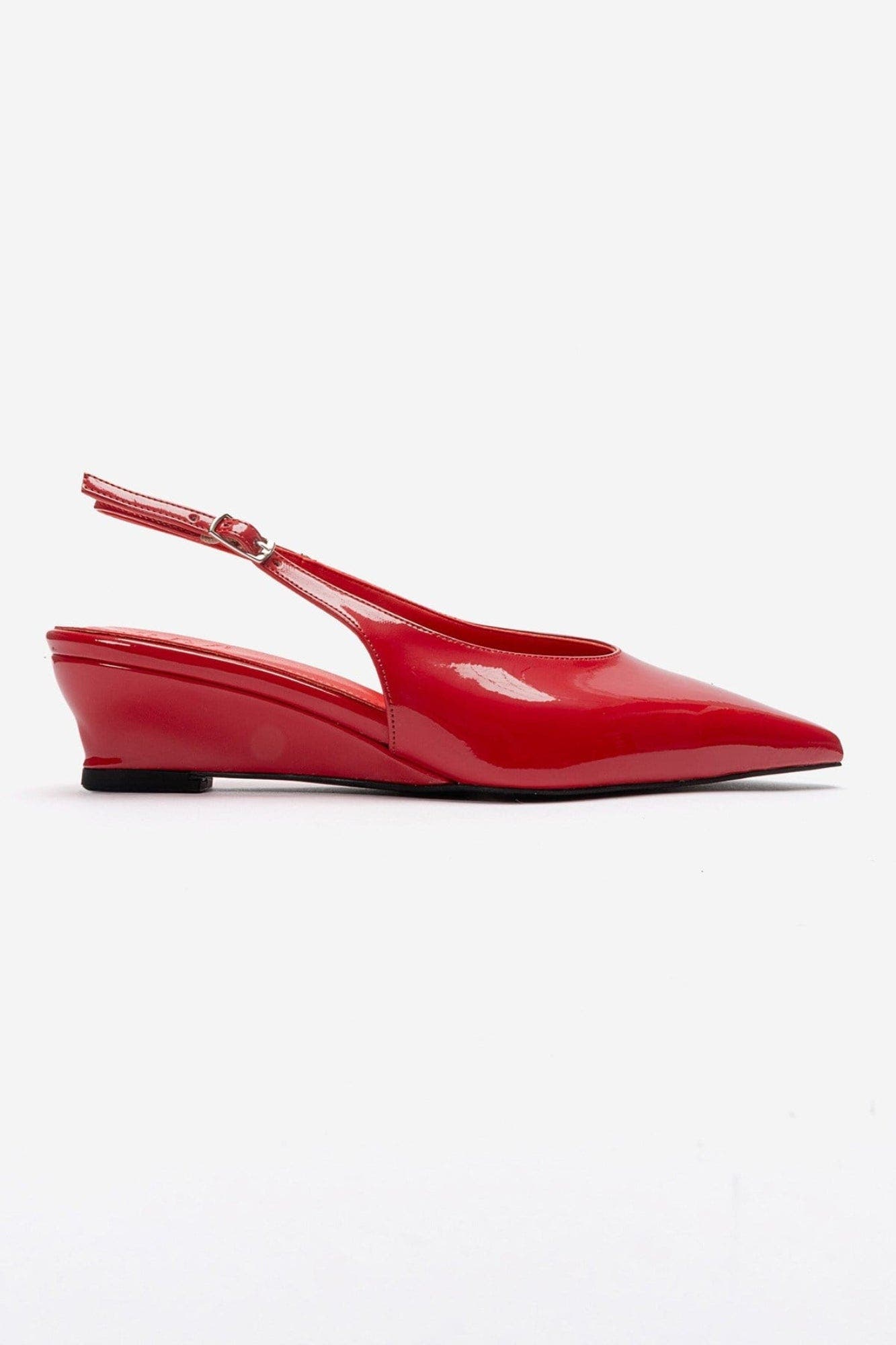 Cosella Slingback Pump, Alternate, color, Red Patent