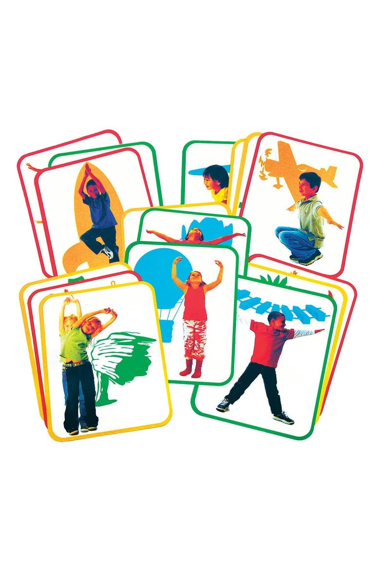 Body Poetry Yoga Poses with Three Levels of Difficulty, Alternate, color, Multicolor