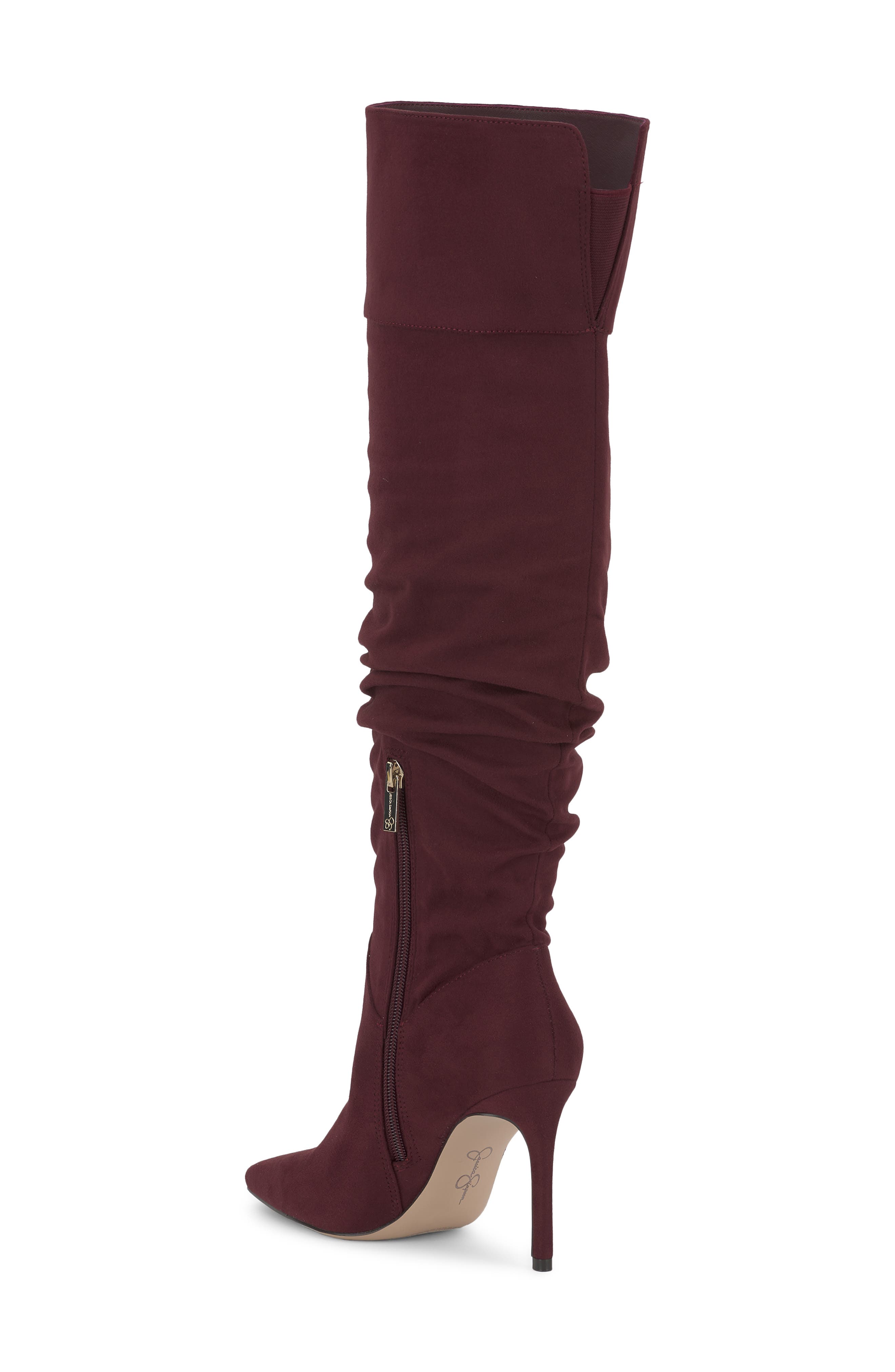 Olyra Over the Knee Boot, Alternate, color, CHERRY MAHOGANY