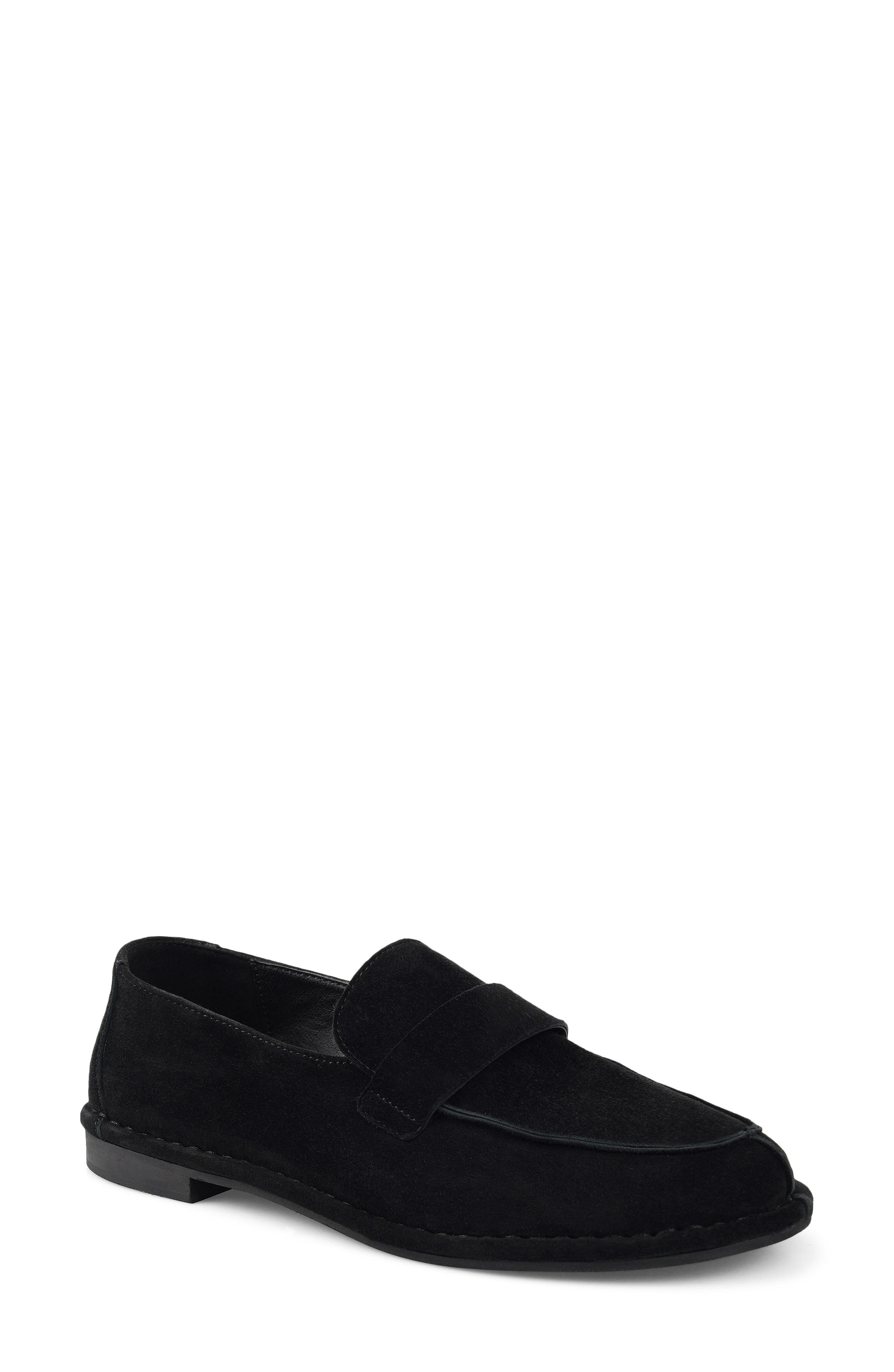 Artisan Crafted By Zigi Phinneas Loafer, Main, color, Black Suede