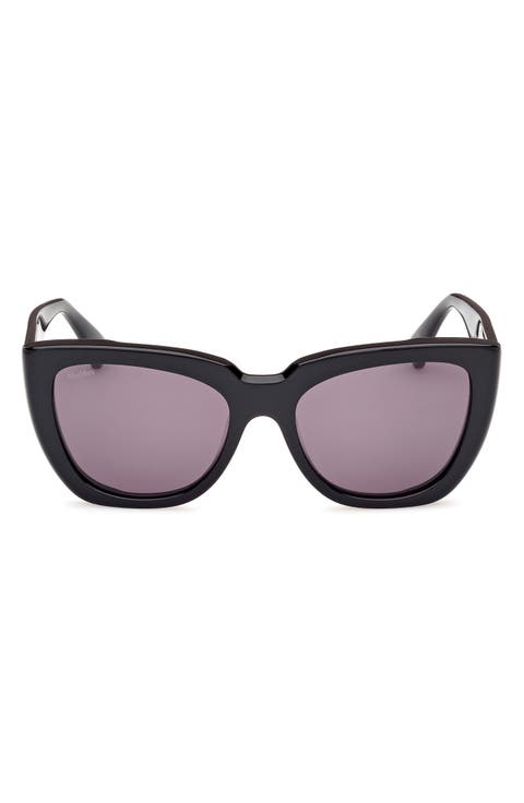 Glimpse4 54mm Polarized Cat Eye Sunglasses