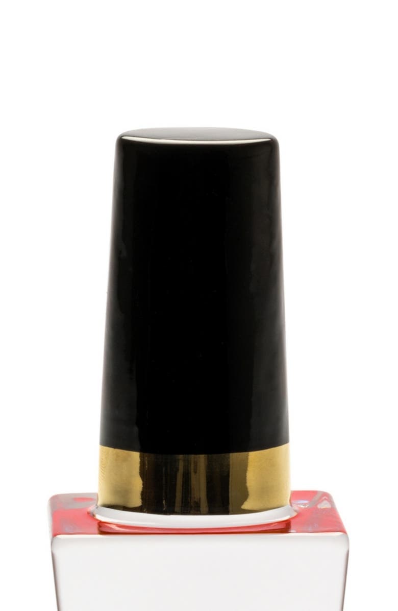 Kosta Boda Mini Nail Polish Glass Sculpture, Alternate, color, Red