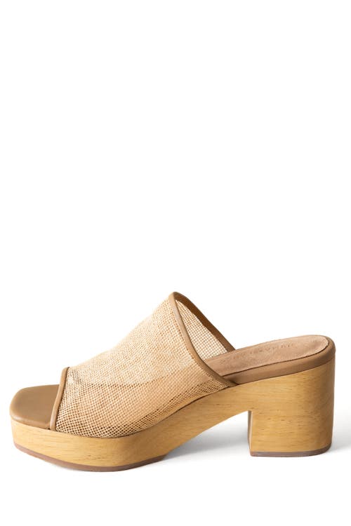 Huma Blanco Sierra Clog In Latte Jute