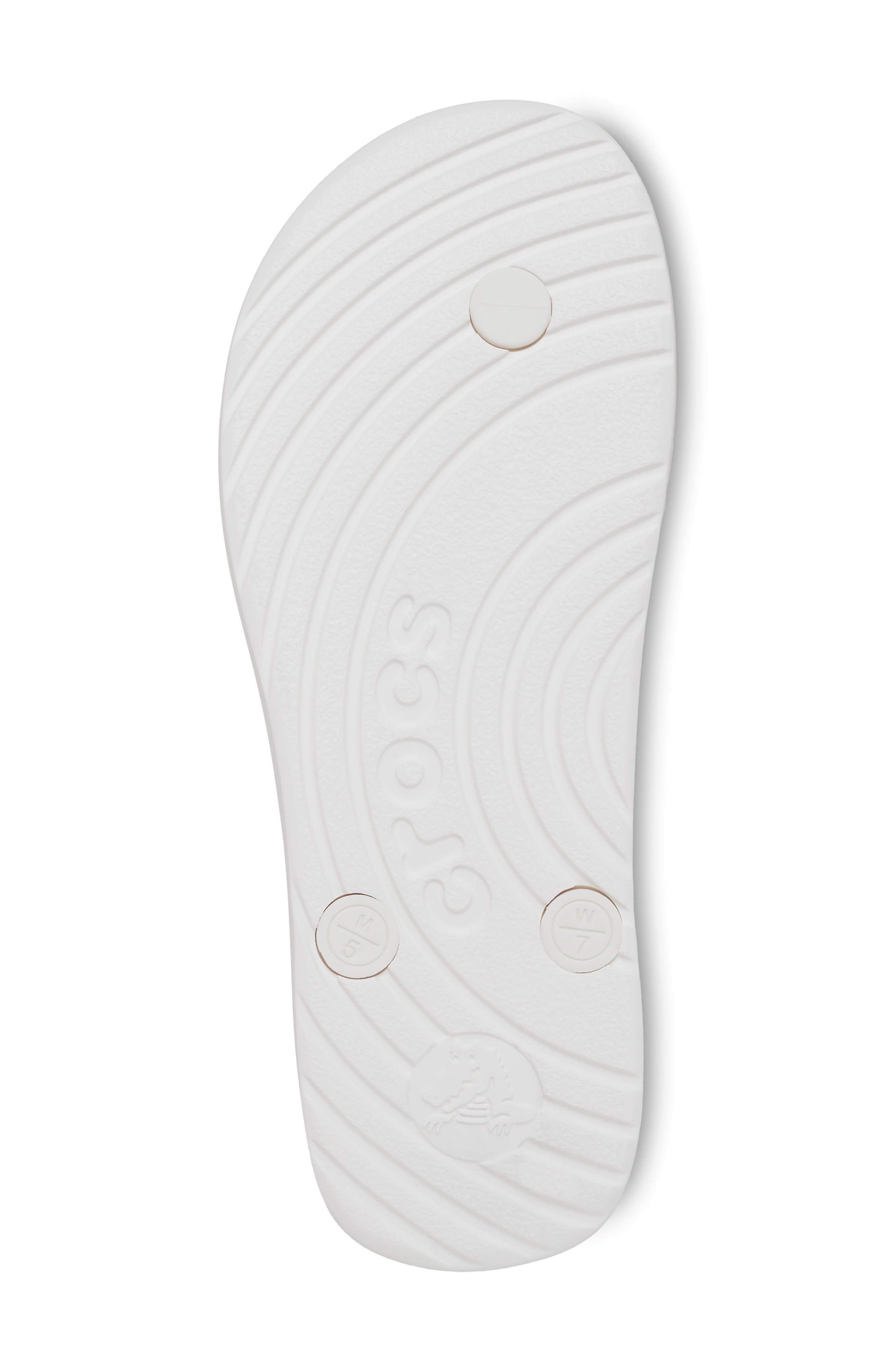 Gender Inclusive Flip Flop Sandal, Alternate, color, WHITE