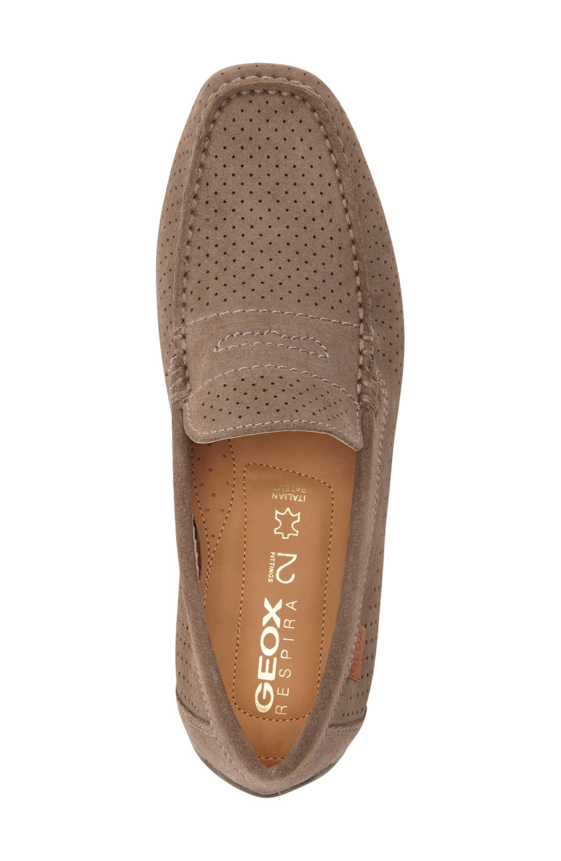 Geox 'Snake' Driving Shoe, Alternate, color, 