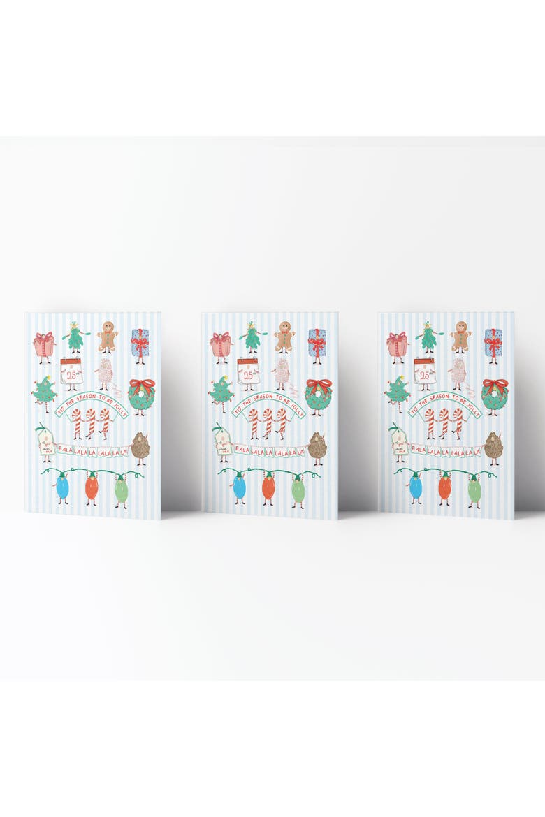 Jolly People Winter/Holiday/Christmas Greeting Card Pack Sets, Main, color, Multi-Pack