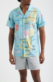 MAVRANS Collins Ave Weekend Camp Shirt