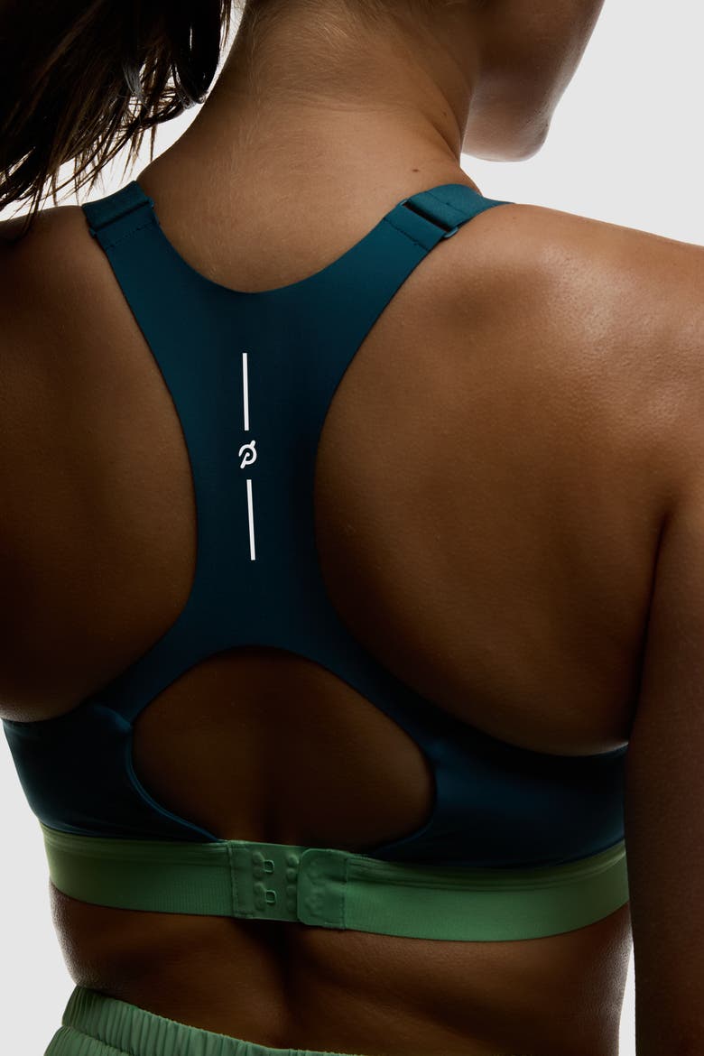 Enhanced Support Racerback Bra, Alternate, color, Dark Teal