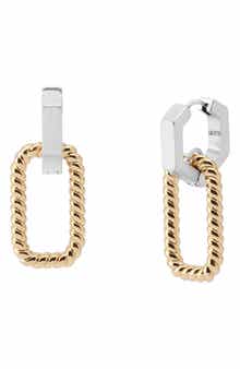 Hex Rope Drop Earrings