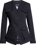 Veronica Beard Pendle Dickey Linen Jacket