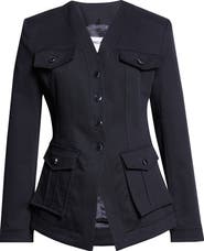 Veronica Beard Pendle Dickey Linen Jacket