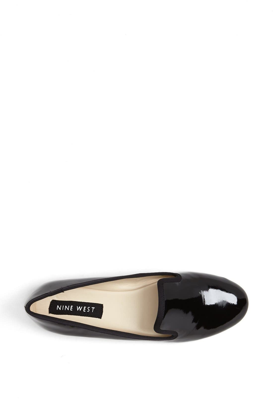 Nine West 'Lavalu' Smoking Flat, Alternate, color, 