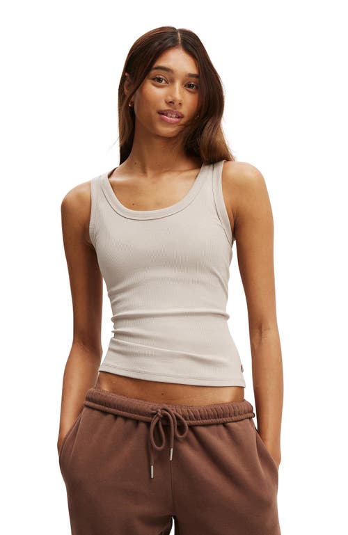 Cotton On Body Active Rib Tank In White