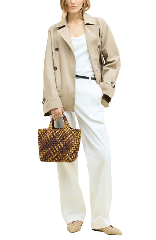 Naghedi Small St. Barths Tote In Brown