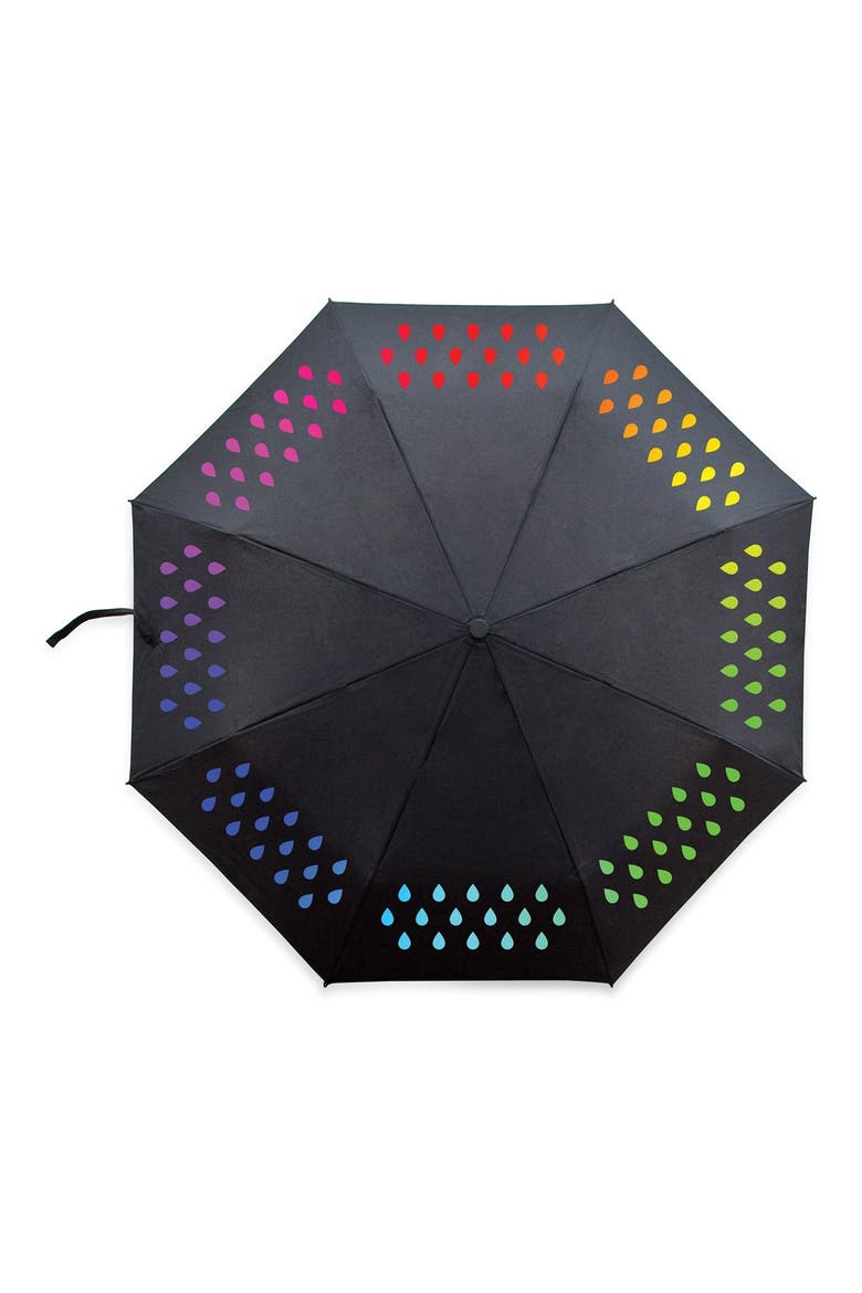 Color Changing Umbrella, Alternate, color, BLACK