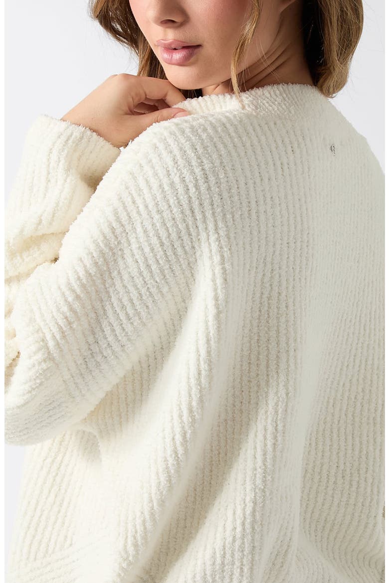 Lana Oversize Rib Cardigan, Alternate, color, NATURAL