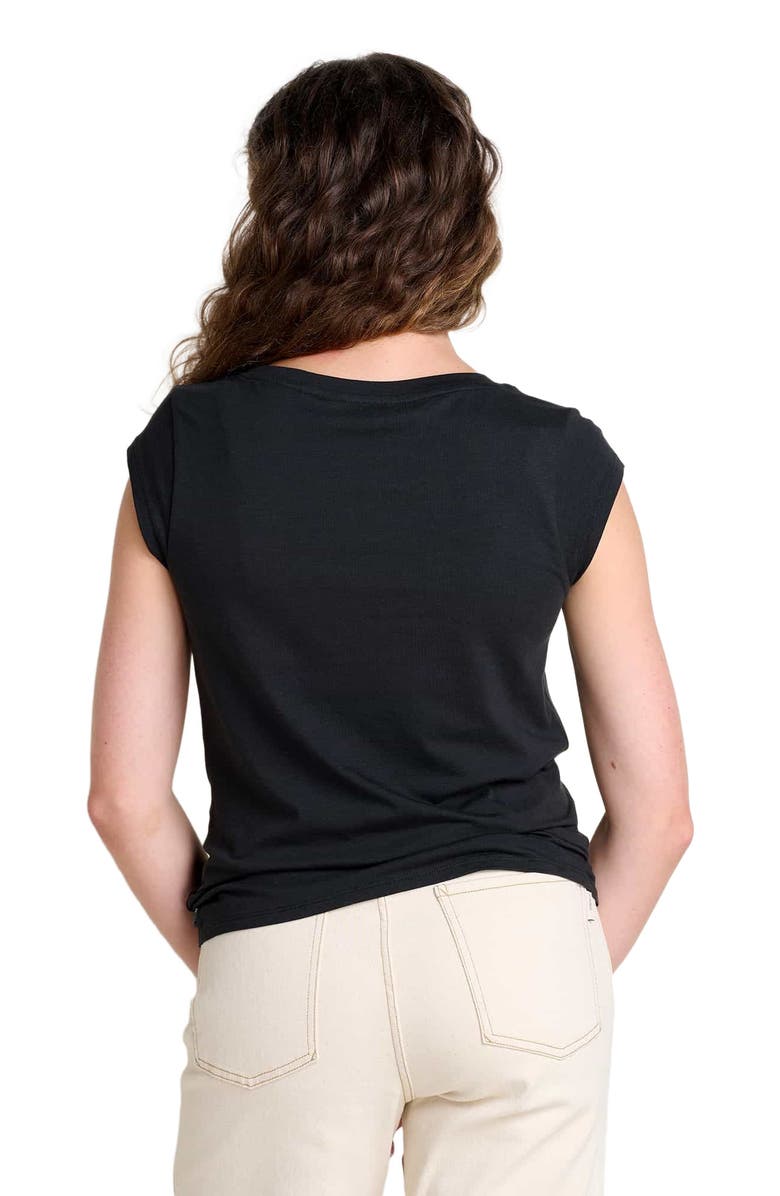 Toad & Co Anza Tee, Alternate, color, Black