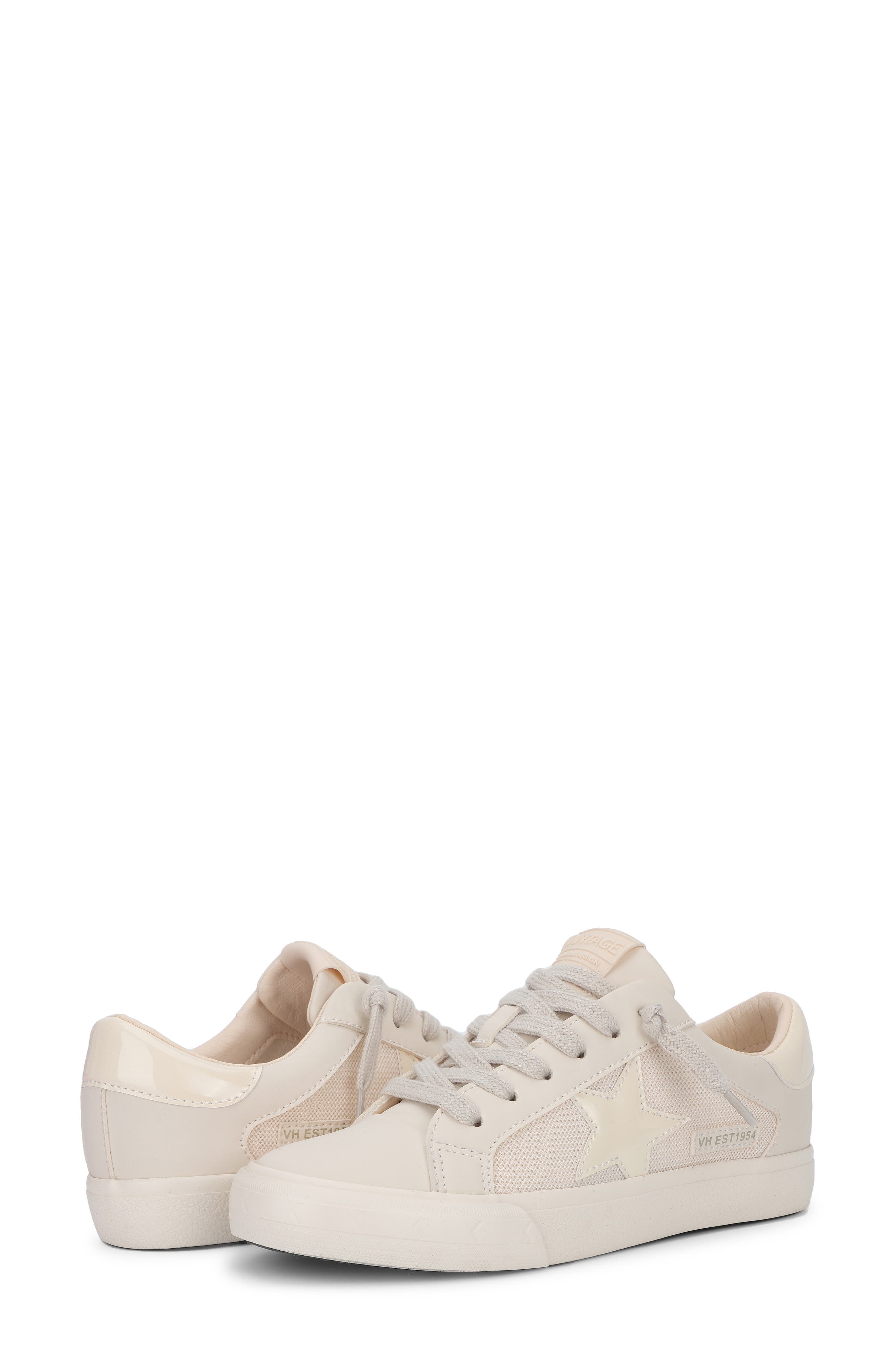 Grande Low Lace Up Sneaker, Alternate, color, BEIGE