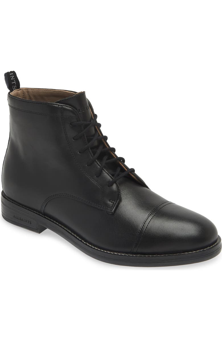 AllSaints Harland Boot, Main, color, Black