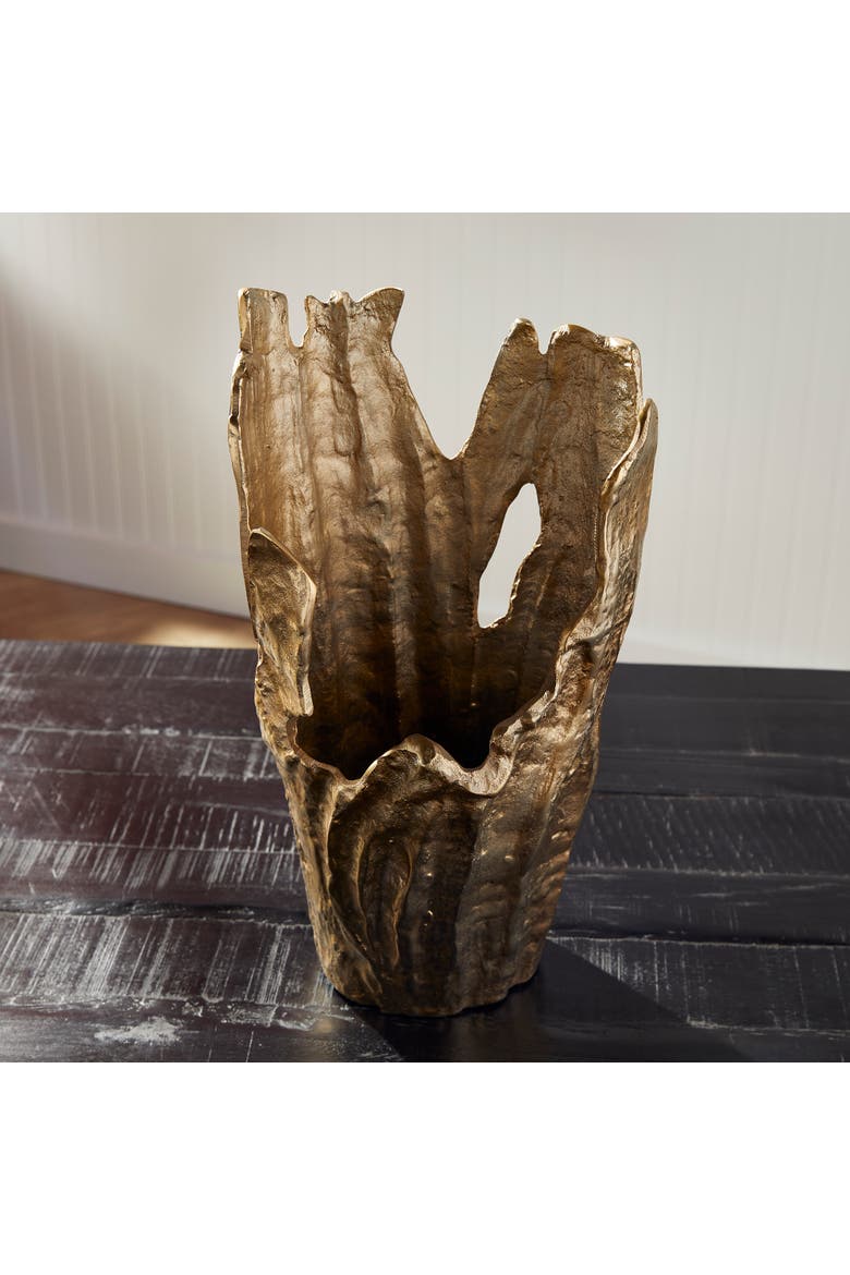 Arbre Vase, Alternate, color, Gold