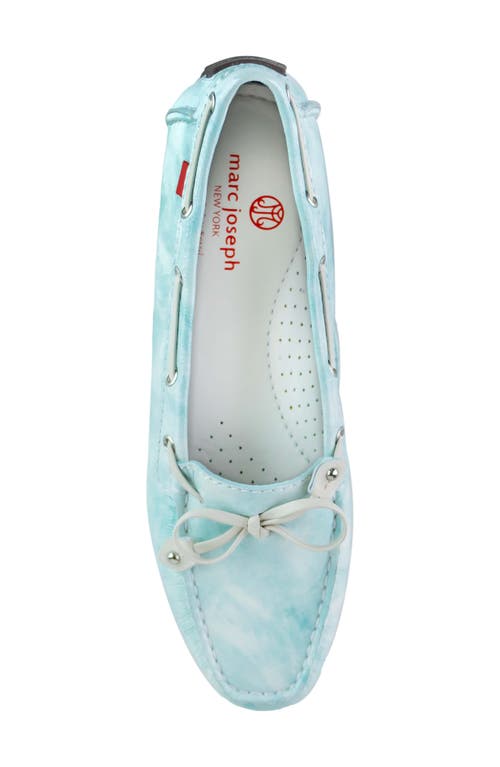 Marc Joseph New York Cypress Hill Driving Loafer In Mint Stained Patent