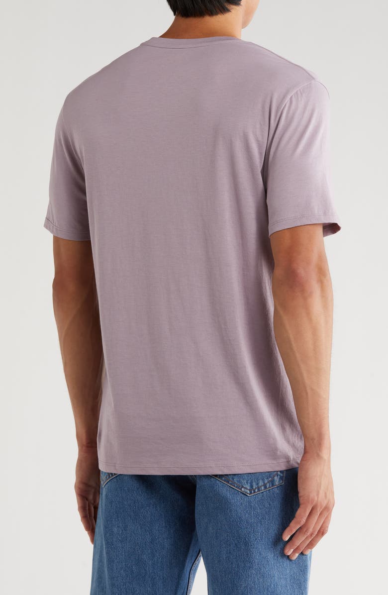 Vince V-Neck T-Shirt, Alternate, color, Shadow Mauve