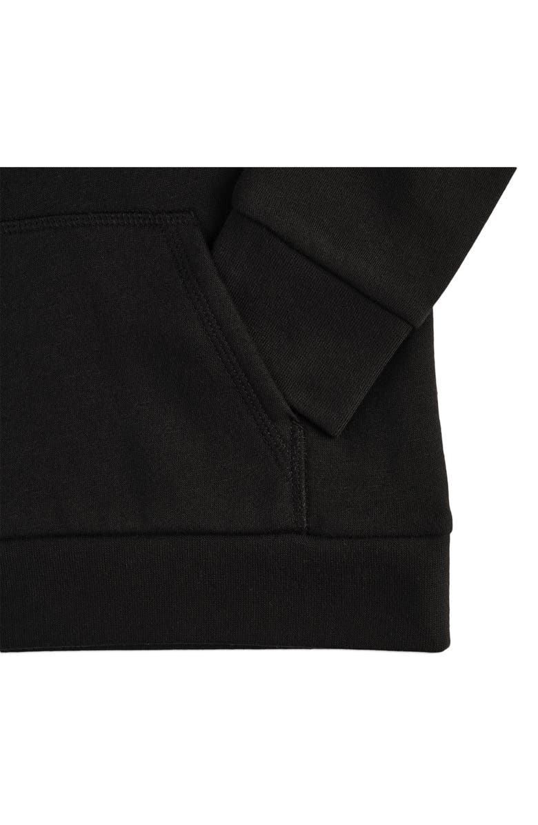 PUMA Kids' Logo Fleece Hoodie, Alternate, color, Black