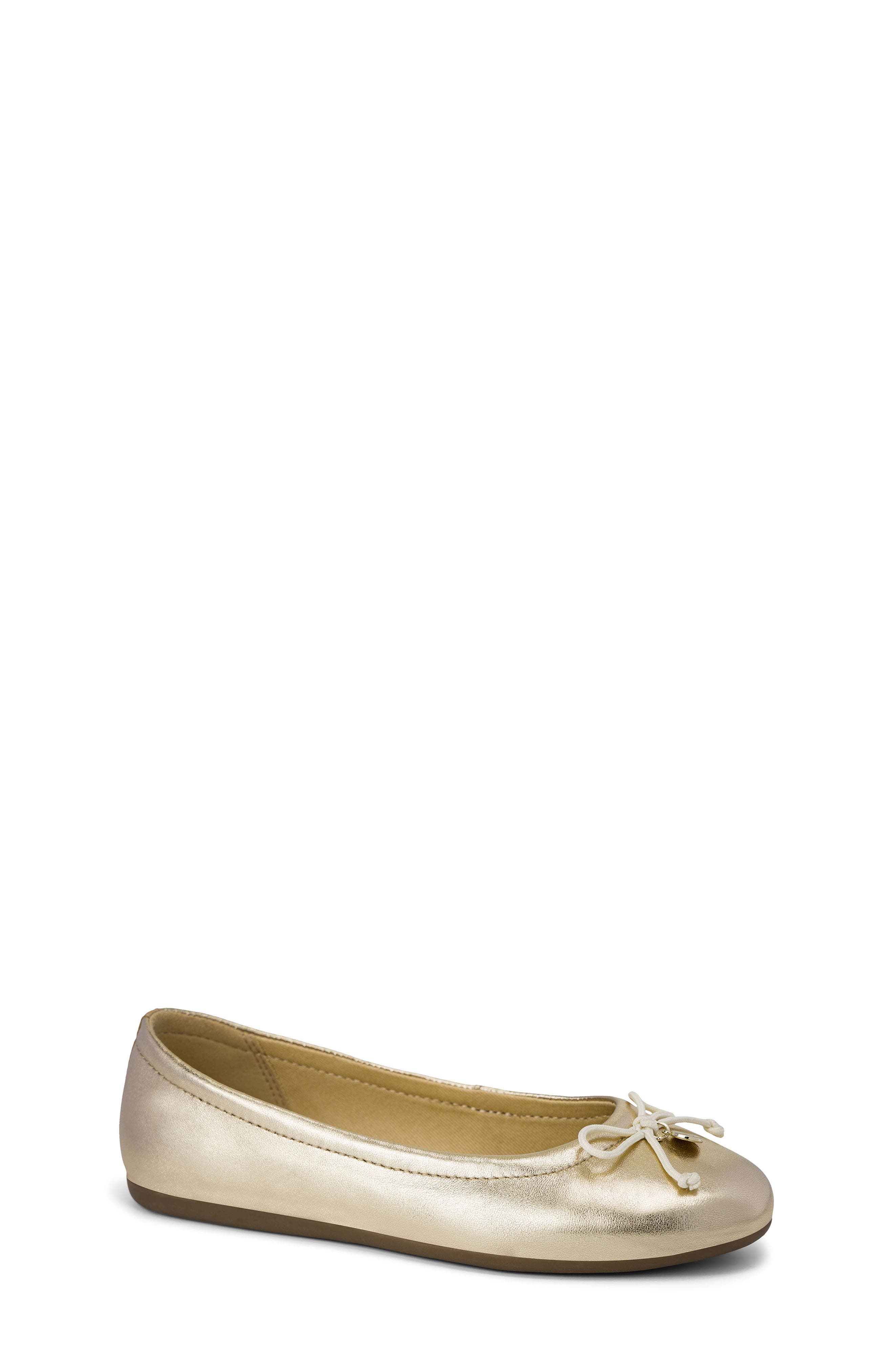 Kids' Piper Ballet Flat, Main, color, GOLD