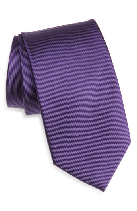 Solid Silk Tie