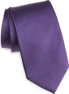 Duchamp Solid Silk Tie