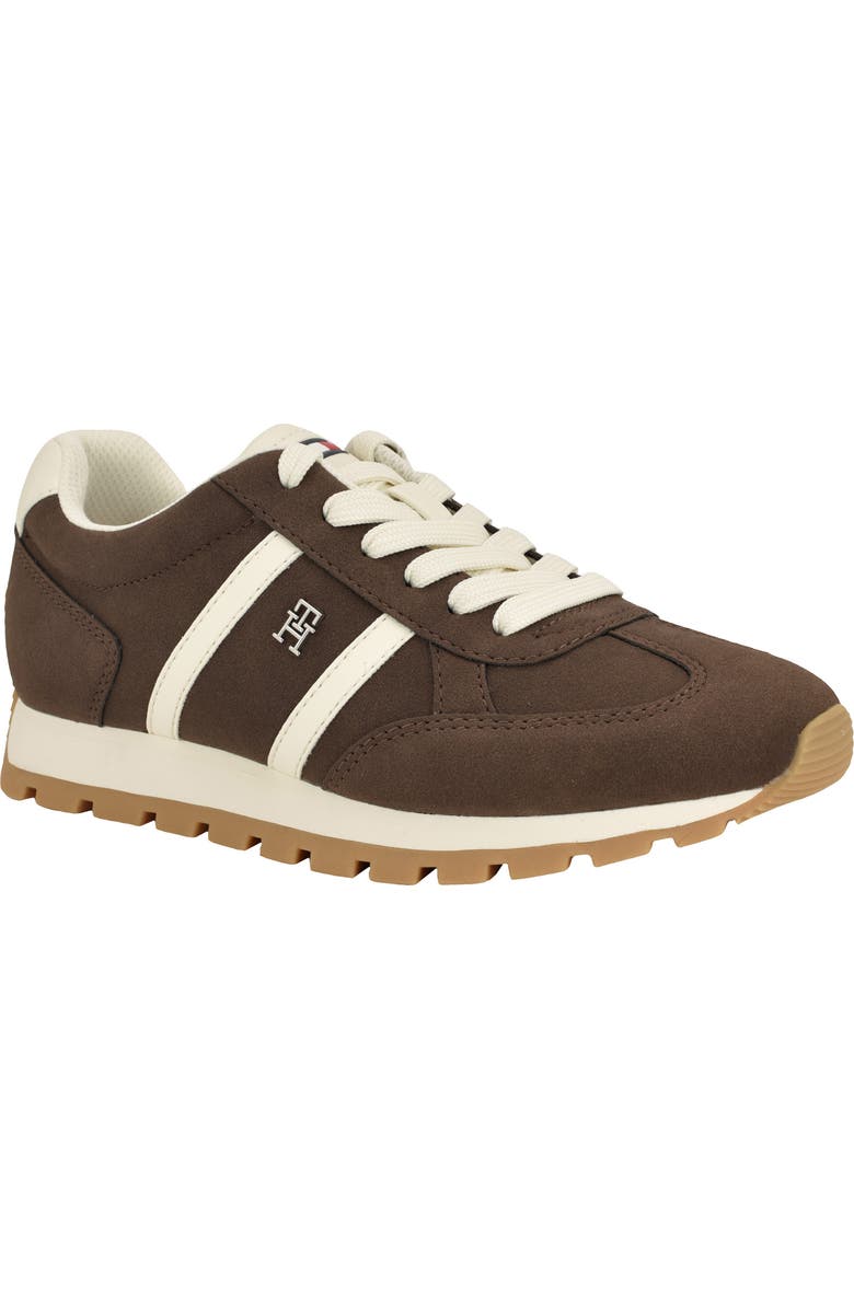 Tommy Hilfiger Hezena Sneaker, Main, color, Brown