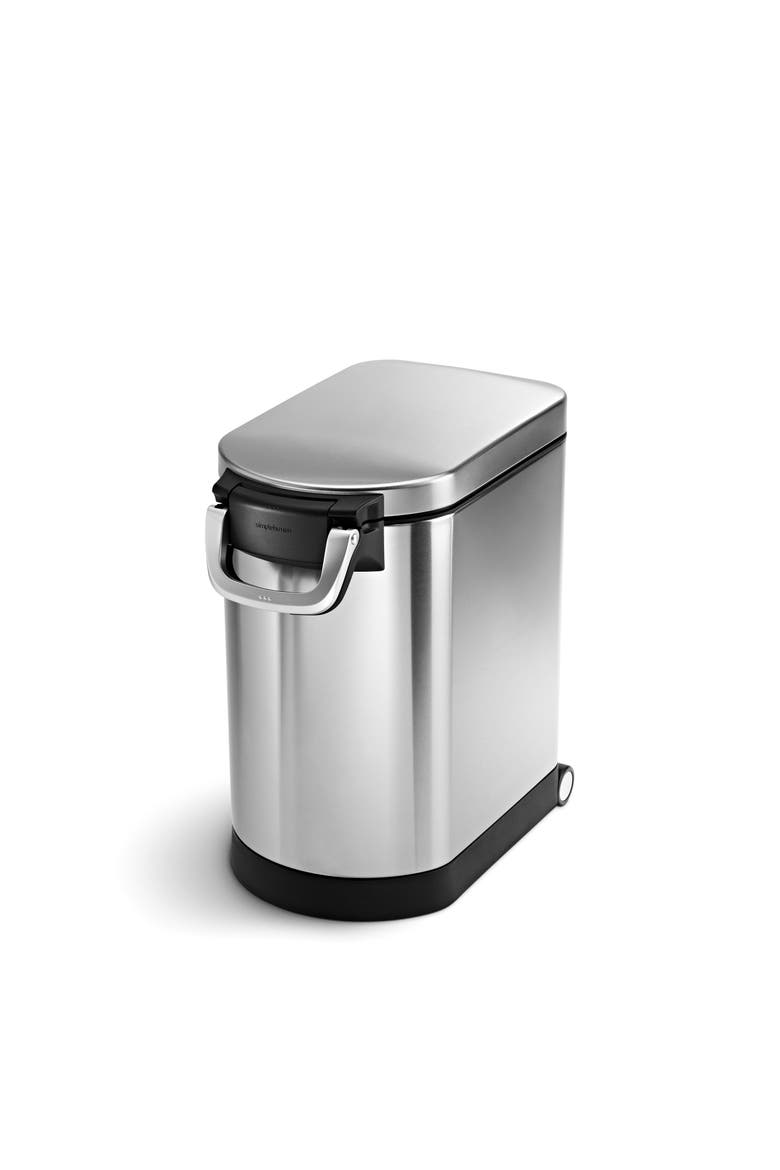 medium pet food can, Main, color, BRUSHED