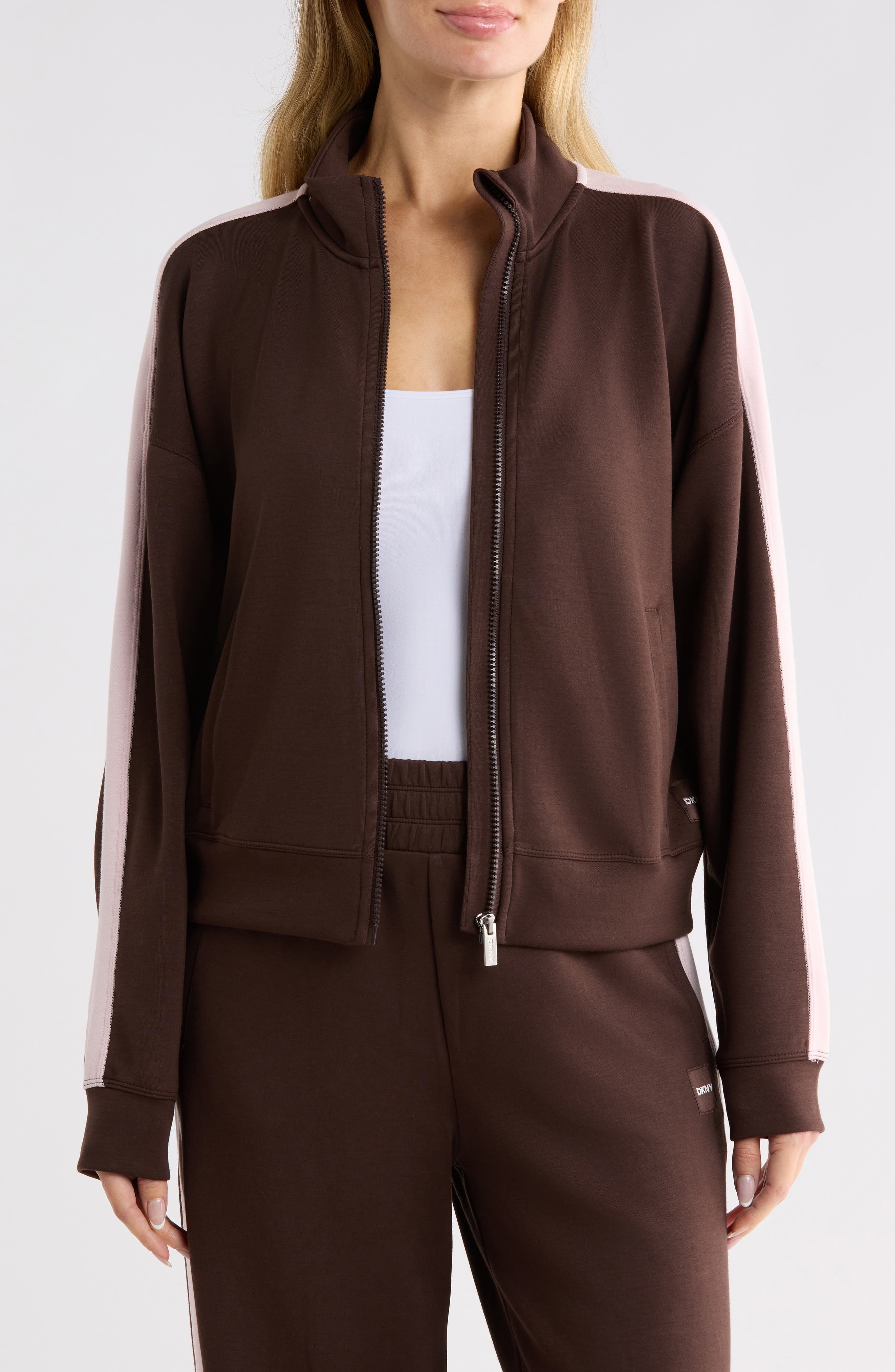 Side Stripe Full Zip Jacket