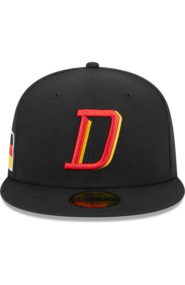 New Era Men's New Era Black Germany Baseball 2023 World Baseball Classic 59FIFTY Fitted Hat, Alternate, color,