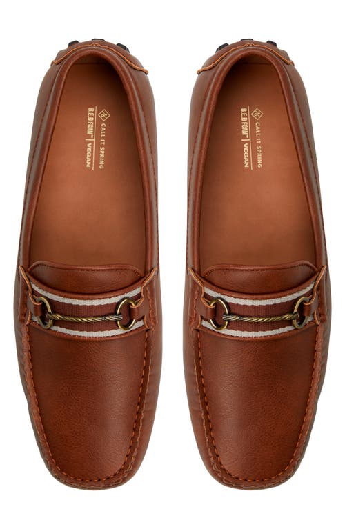 Call It Spring Pironi Bit Driving Loafer In Cognac