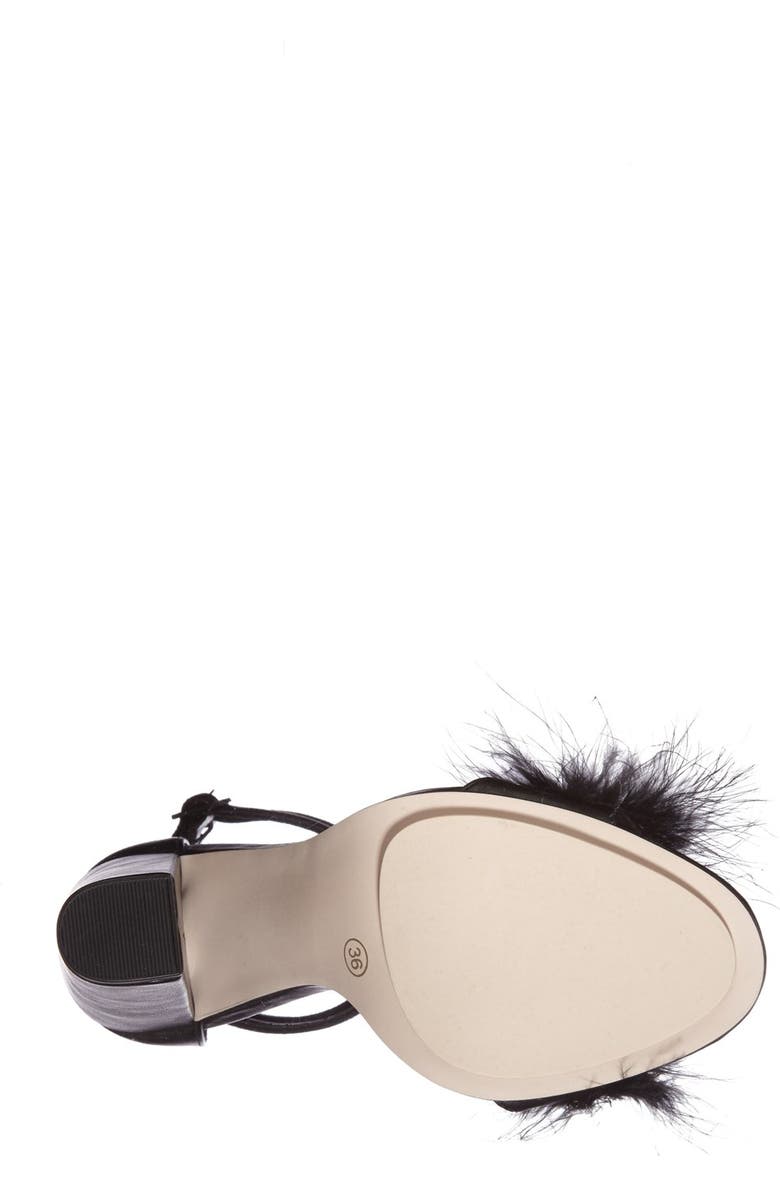 Topshop 'Rebecca' Ankle Strap Sandal, Alternate, color,