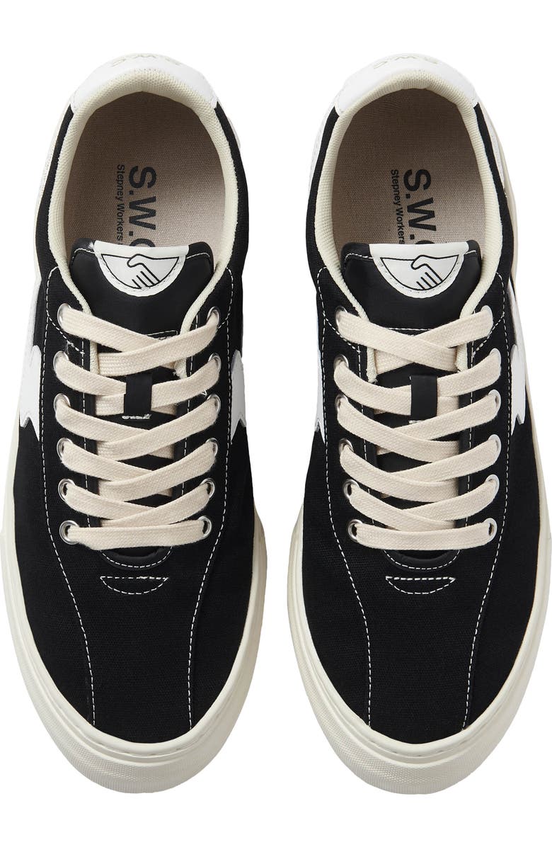 STEPNEY WORKERS CLUB Dellow S-Strike Cup Sneaker, Alternate, color, Black White