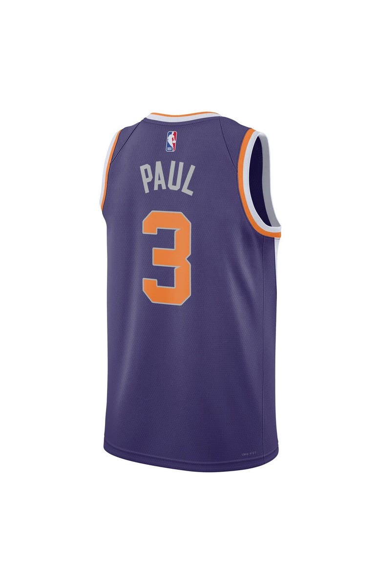 Nike Unisex Nike Chris Paul Purple Phoenix Suns Swingman Jersey - Icon Edition, Alternate, color, 