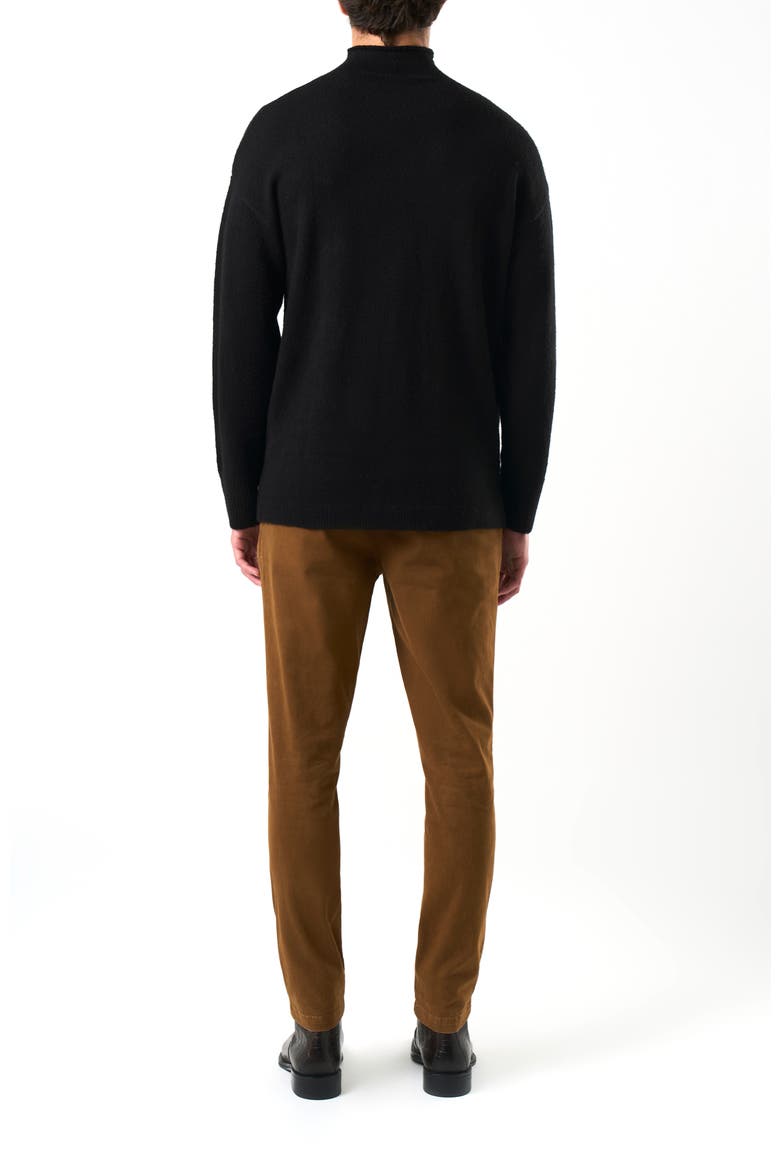 Sika Knit Sweater Two-Tone, Alternate, color, Black