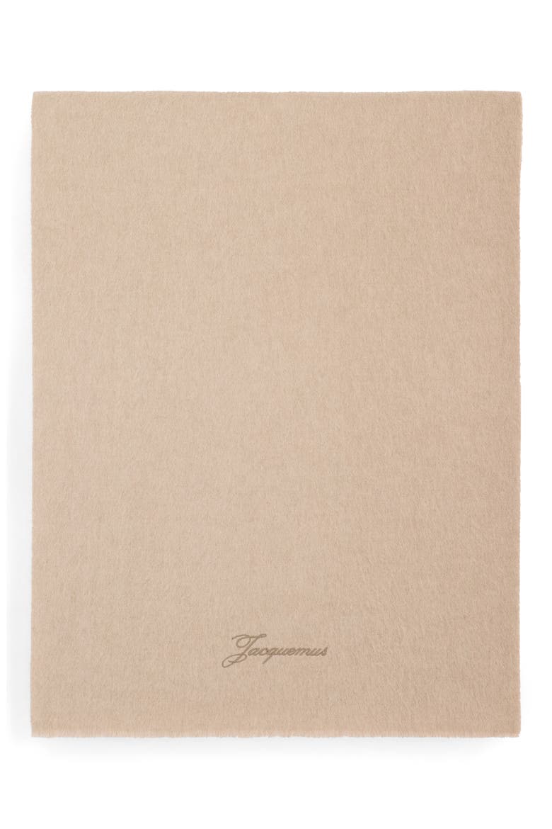 L'écharpe Tailleur Wool & Cashmere Scarf, Main, color, BEIGE 150