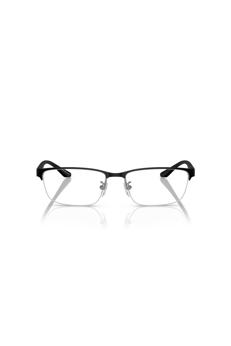 57mm Rectangle optical glasses, Alternate, color, Black