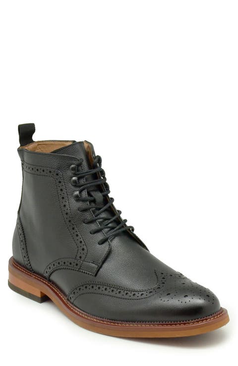 Dominic Brogue Combat Boot (Men)