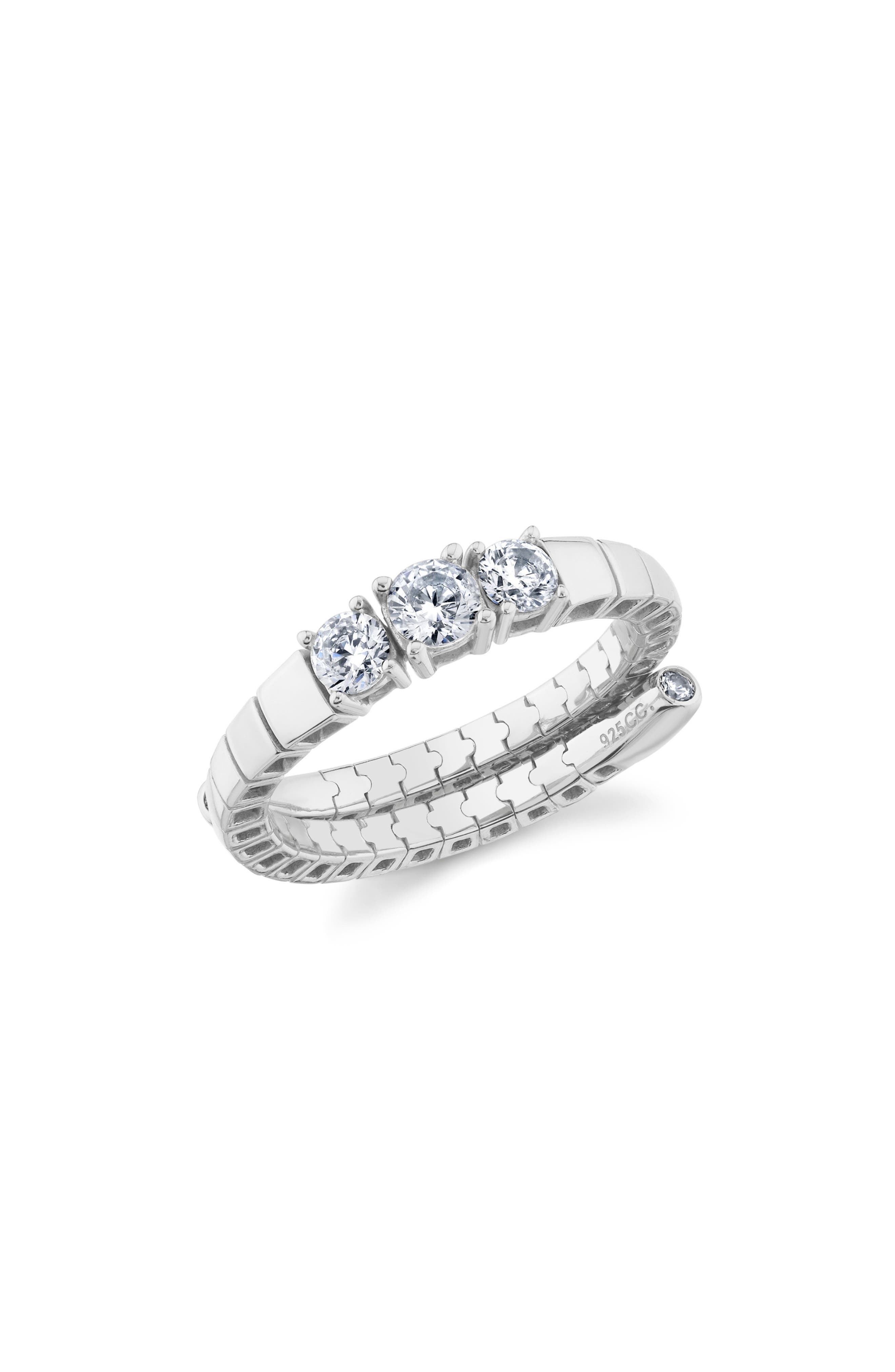 PURE PLATINUM / CLEAR STONE