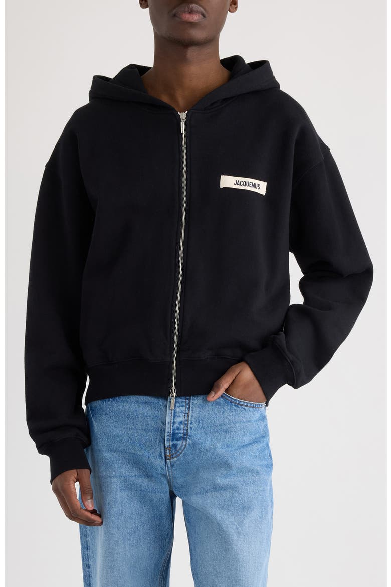 Le Hoodie Gros Grain Cotton Zip Hoodie (Men) | Nordstrom