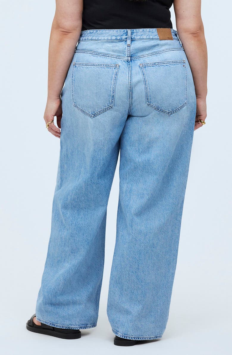 Madewell Airy Denim Edition Superwide Leg Jeans, Alternate, color, 